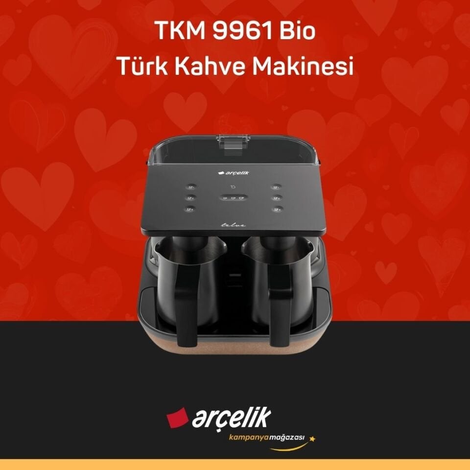 ARÇELİK TKM 9961 Bio Türk Kahve Makinesi