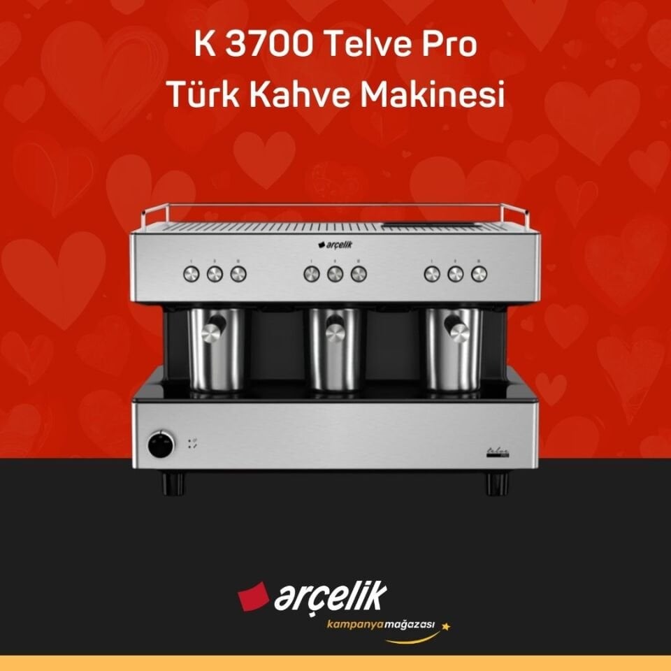 ARÇELİK K 3700 Telve Pro Türk Kahve Makinesi
