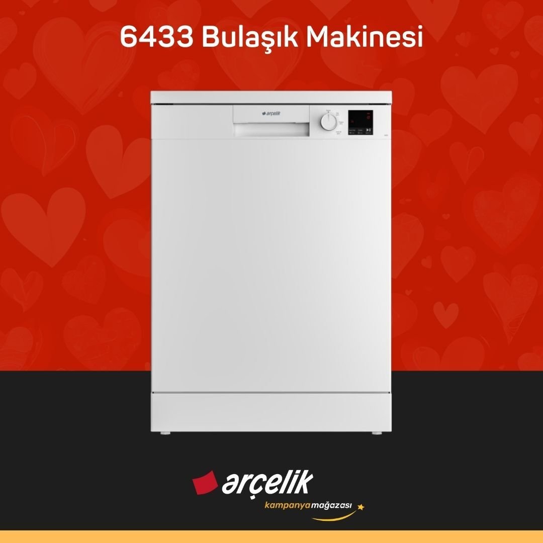 ARÇELİK 6433 Bulaşık Makinesi