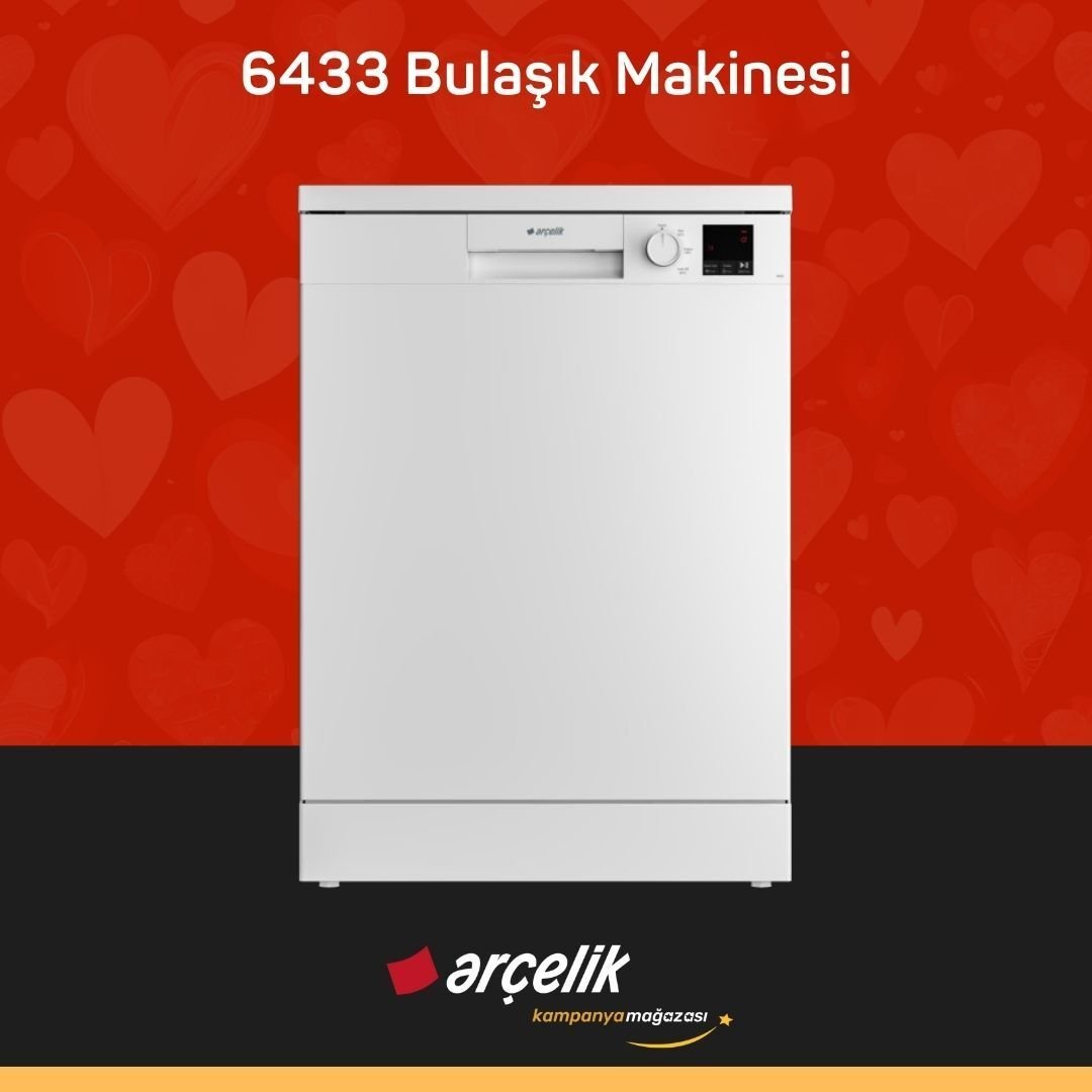 ARÇELİK 6433 Bulaşık Makinesi
