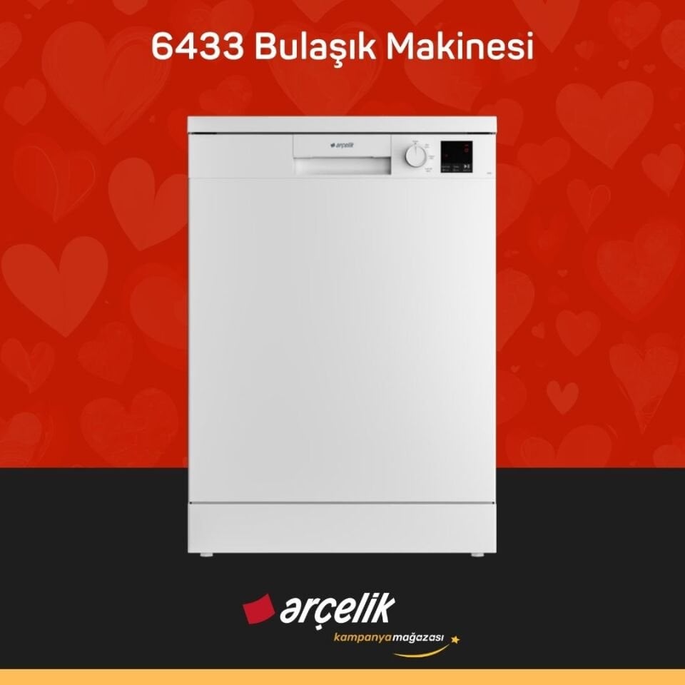 ARÇELİK 6433 Bulaşık Makinesi