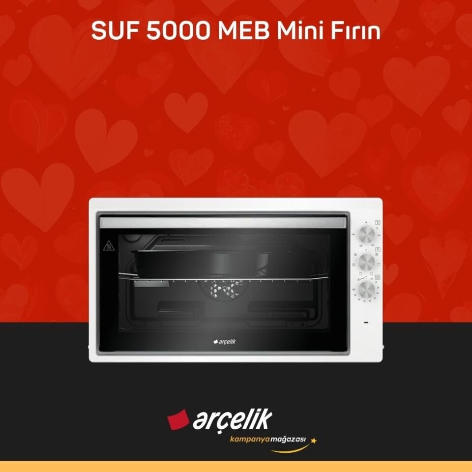 ARÇELİK SUF 5000 MEB Mini Fırın