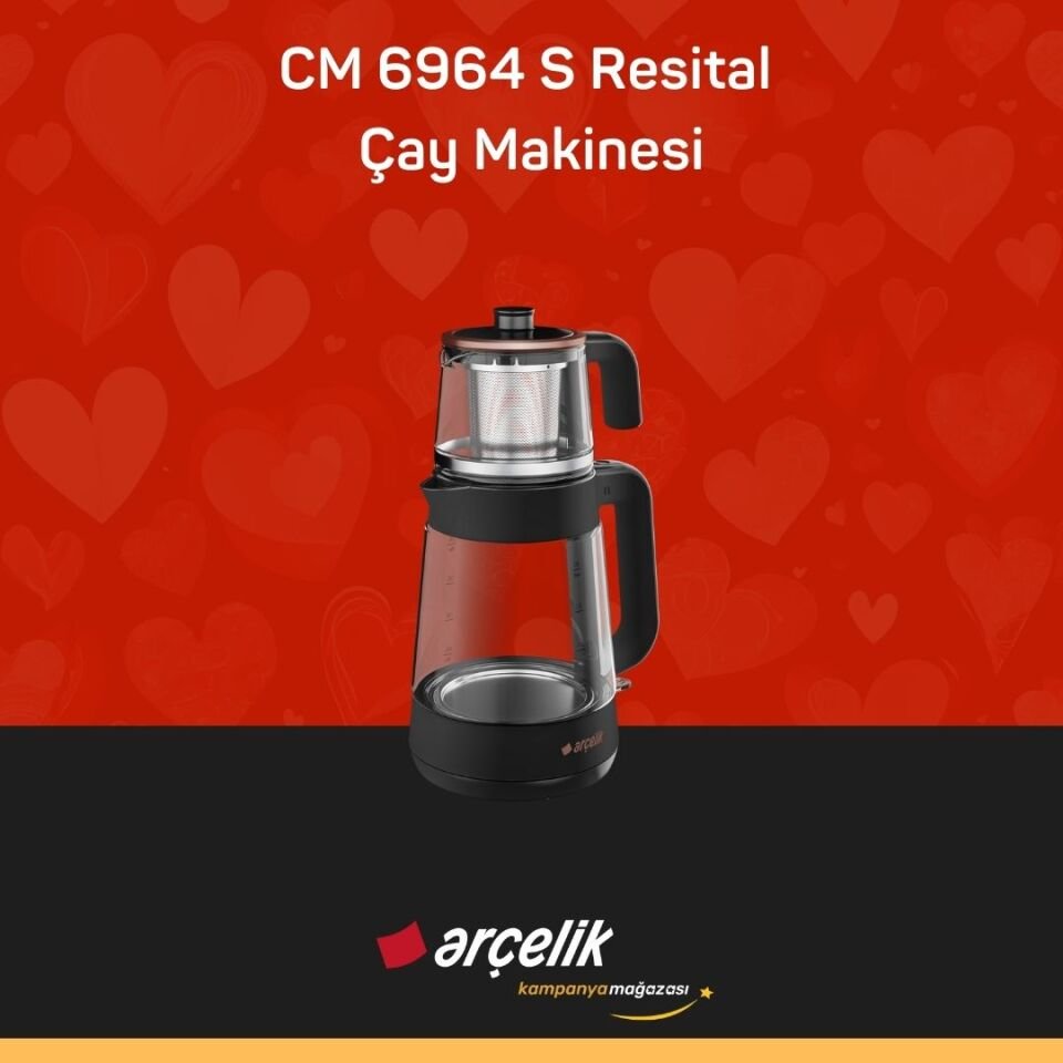 ARÇELİK CM 6964 S Resital Çay Makinesi