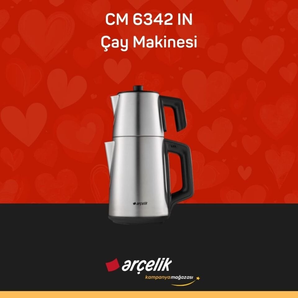 ARÇELİK CM 6342 IN Çay Makinesi