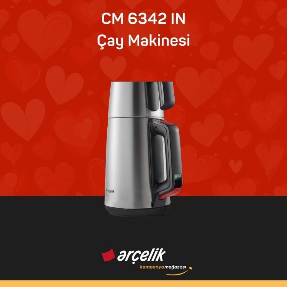 ARÇELİK CM 6342 IN Çay Makinesi
