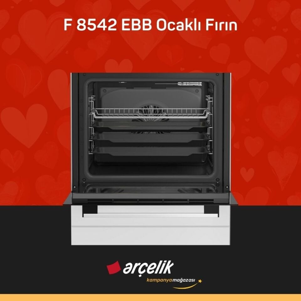 ARÇELİK F 8542 EBB Ocaklı Fırın
