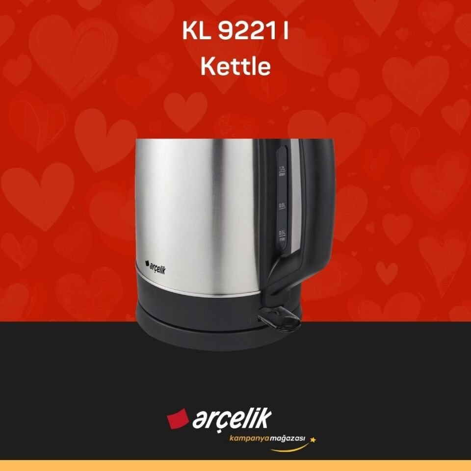 ARÇELİK KL 9221 I Kettle