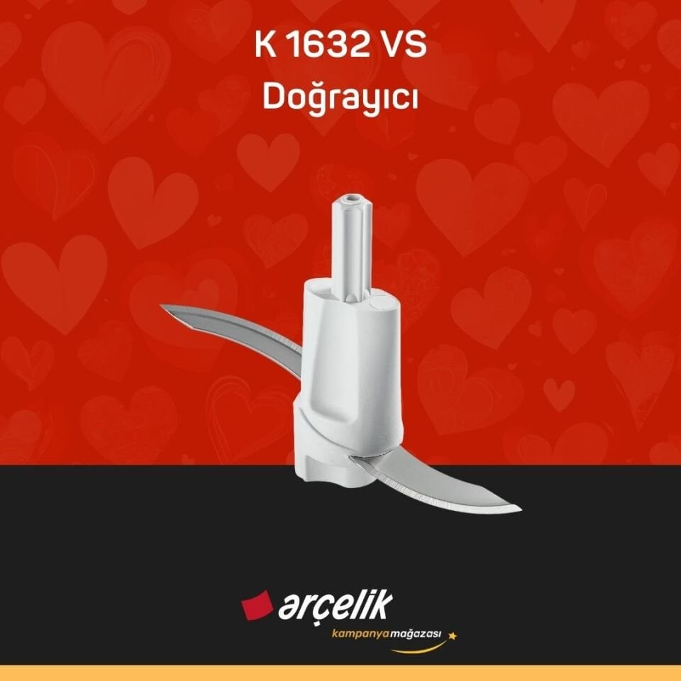 ARÇELİK K 1632 VS Doğrayıcı