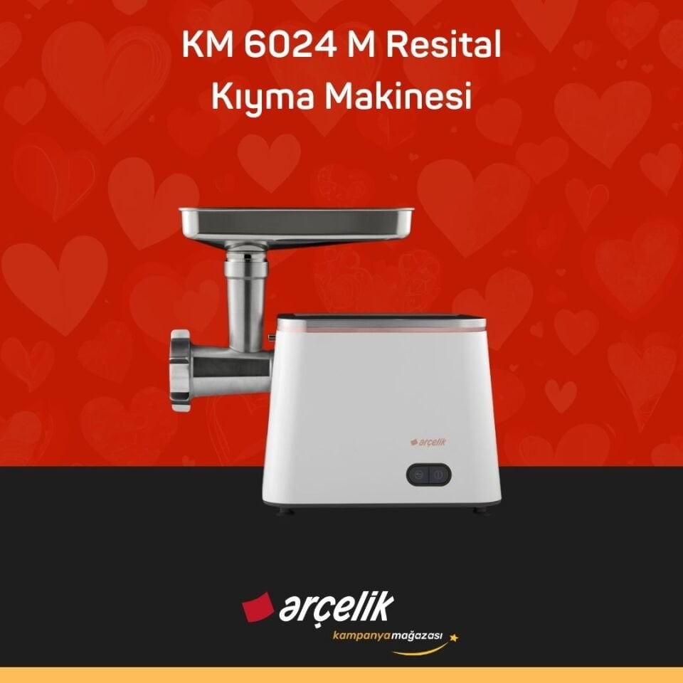 ARÇELİK KM 6024 M Resital Kıyma Makinesi