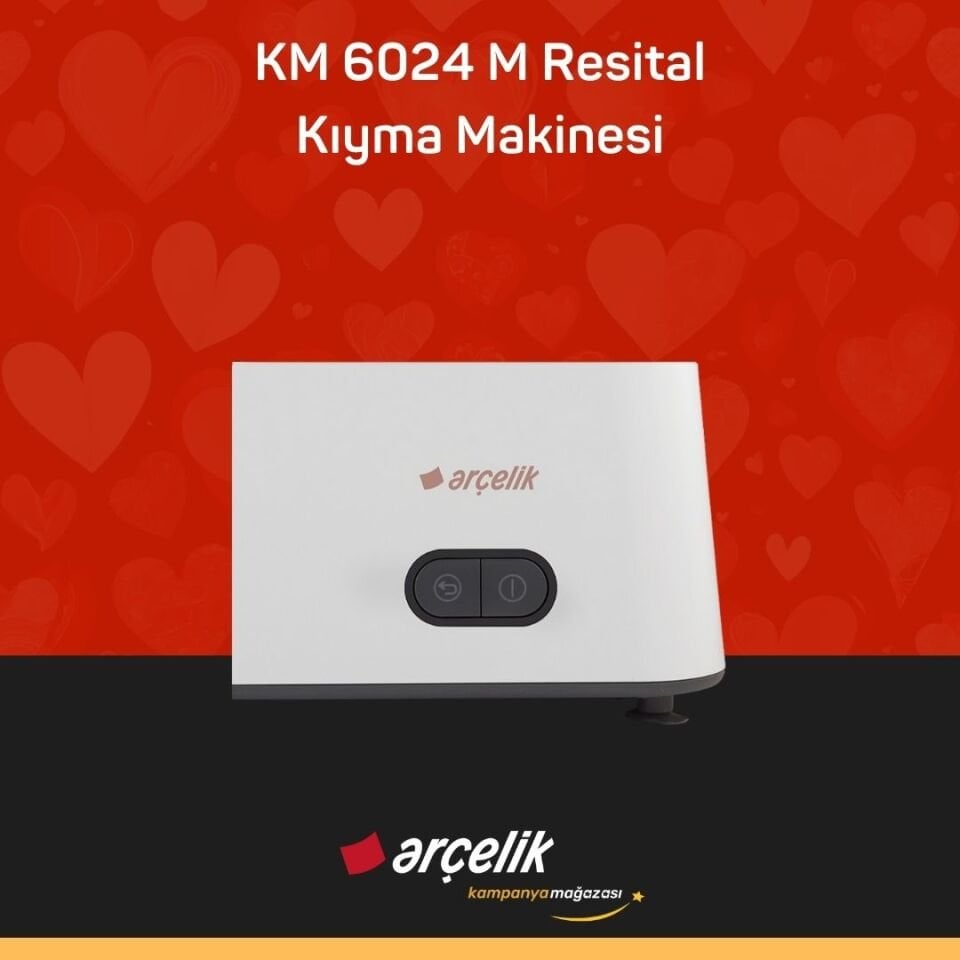 ARÇELİK KM 6024 M Resital Kıyma Makinesi