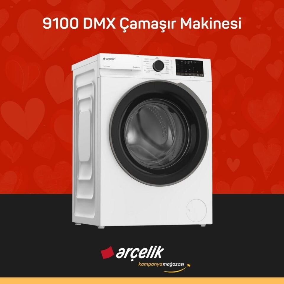 ARÇELİK 9100 DMX Çamaşır Makinesi - 6444 Bulaşık Makinesi