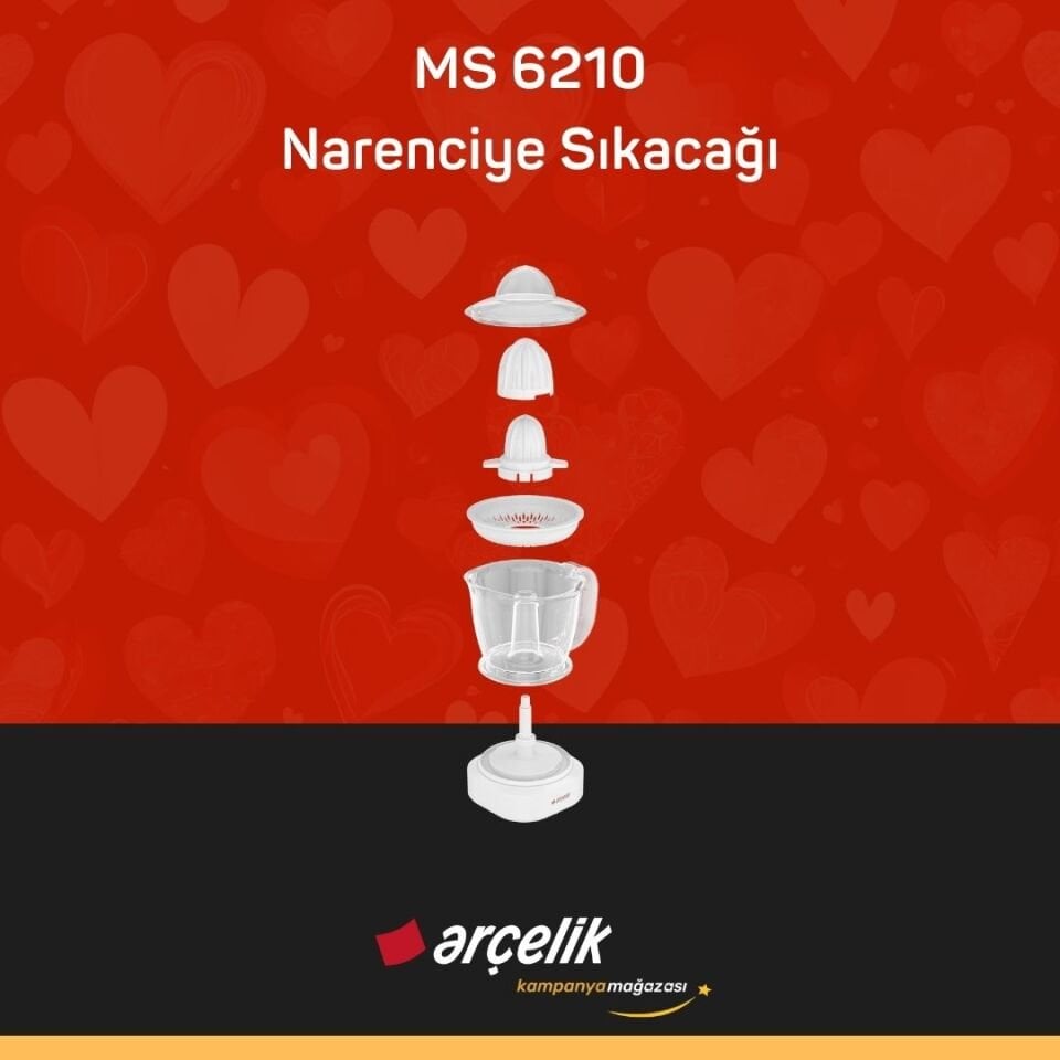 ARÇELİK MS 6210 Narenciye Sıkacağı