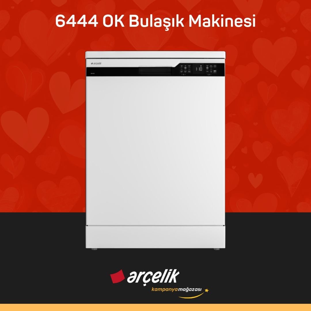ARÇELİK 6444 OK Bulaşık Makinesi