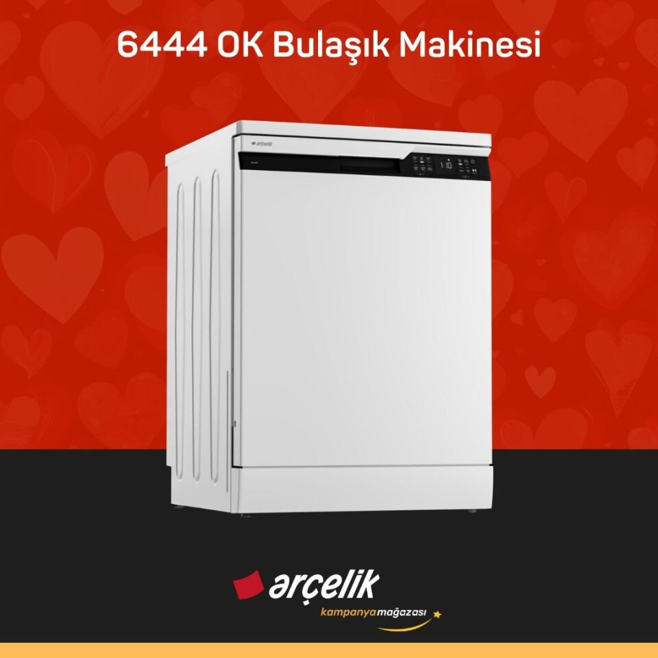 ARÇELİK 6444 OK Bulaşık Makinesi