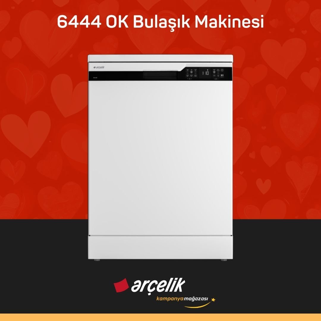 ARÇELİK 6444 OK Bulaşık Makinesi