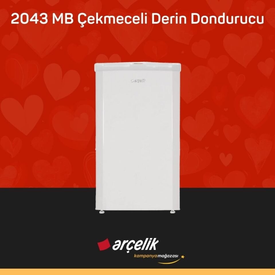 ARÇELİK 2043 MB Çekmeceli Derin Dondurucu