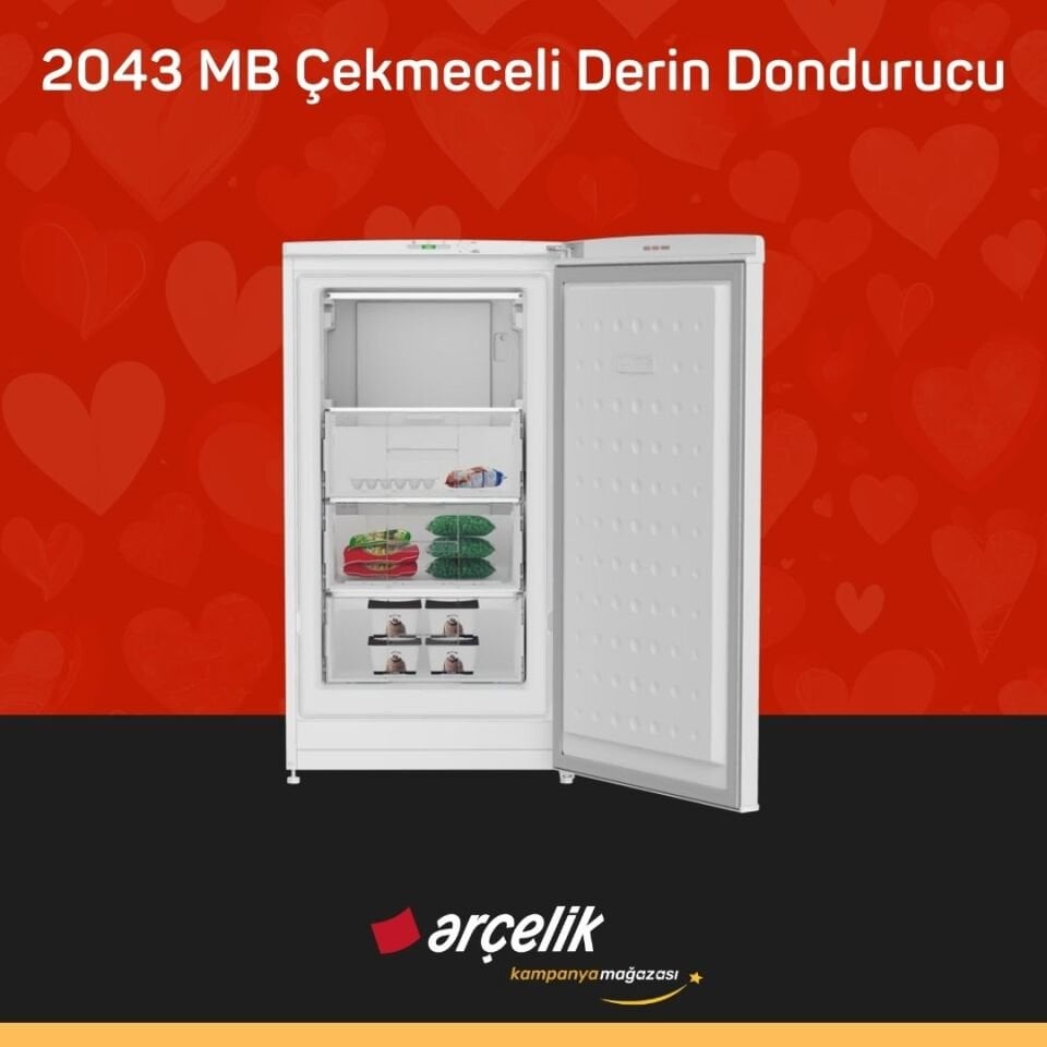 ARÇELİK 2043 MB Çekmeceli Derin Dondurucu