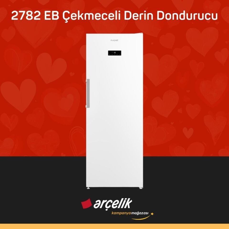 ARÇELİK 2782 EB Çekmeceli Derin Dondurucu