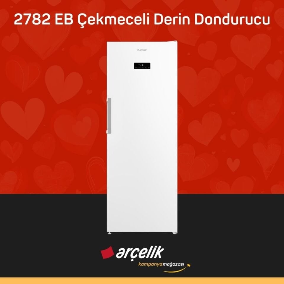 ARÇELİK 2782 EB Çekmeceli Derin Dondurucu