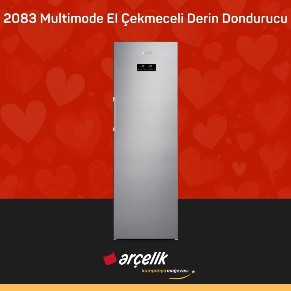ARÇELİK 2083 Multimode EI Çekmeceli Derin Dondurucu