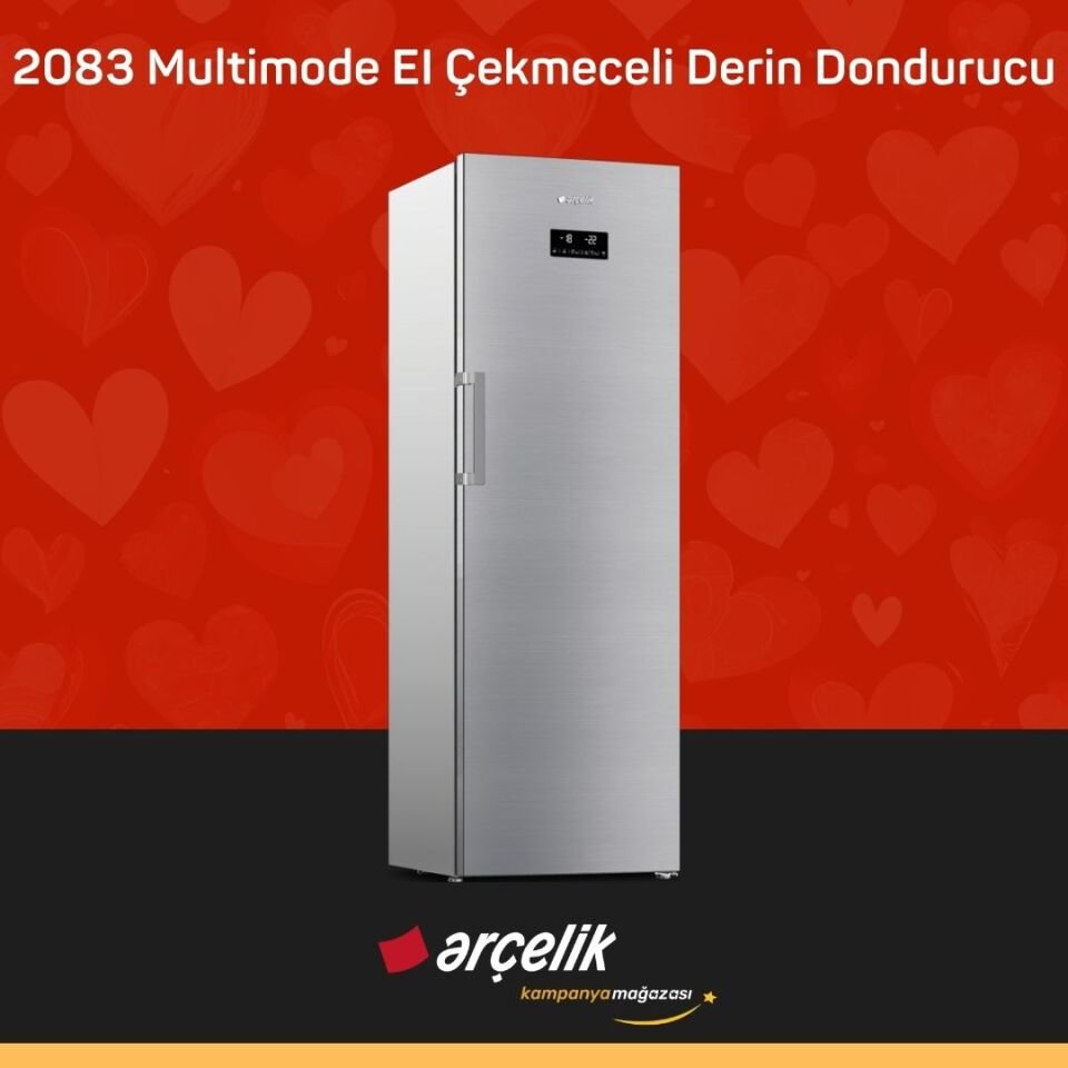 ARÇELİK 2083 Multimode EI Çekmeceli Derin Dondurucu
