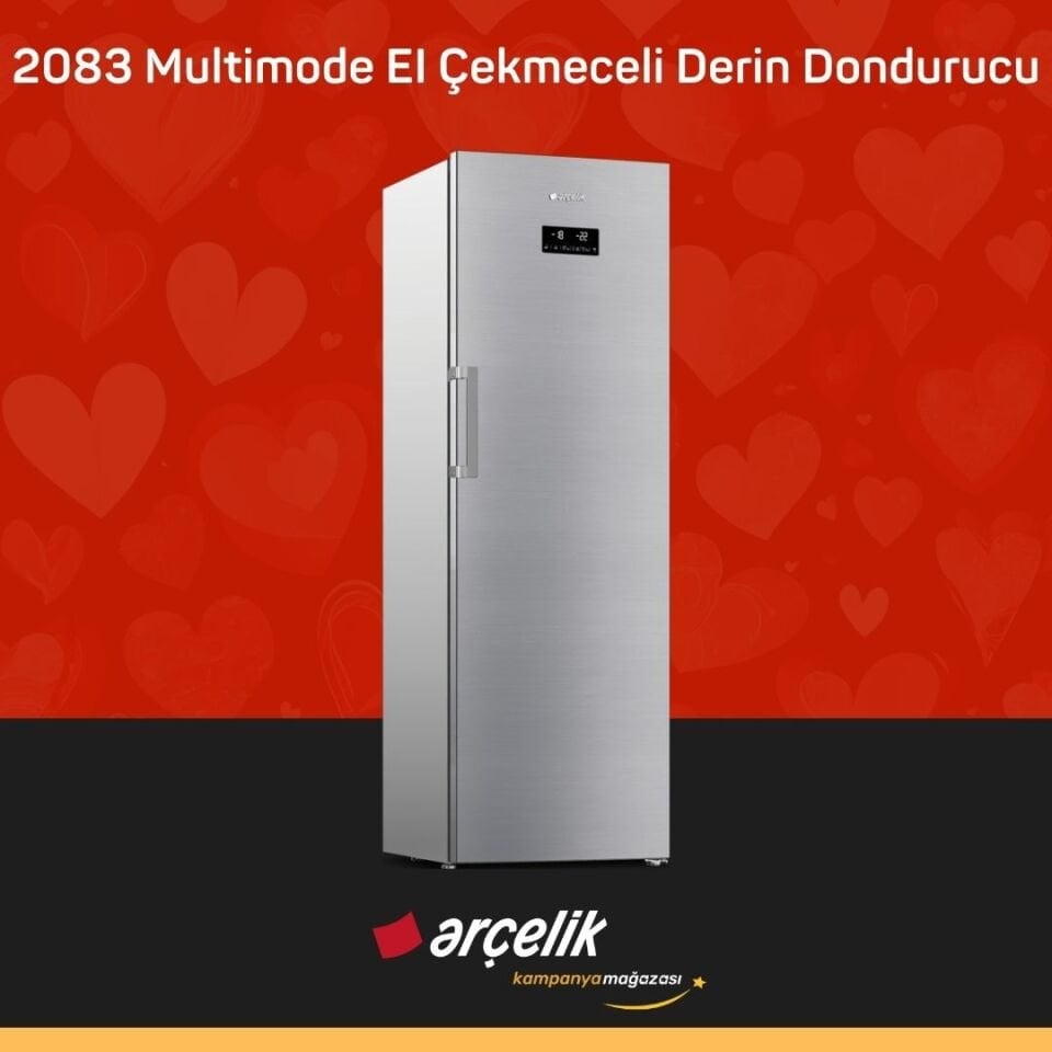 ARÇELİK 2083 Multimode EI Çekmeceli Derin Dondurucu