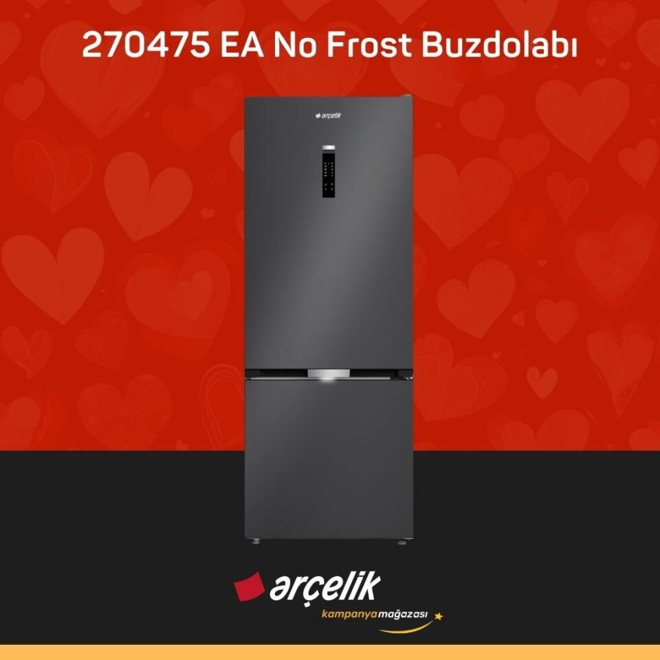 ARÇELİK 270475 EA Alttan Donduruculu Buzdolabı