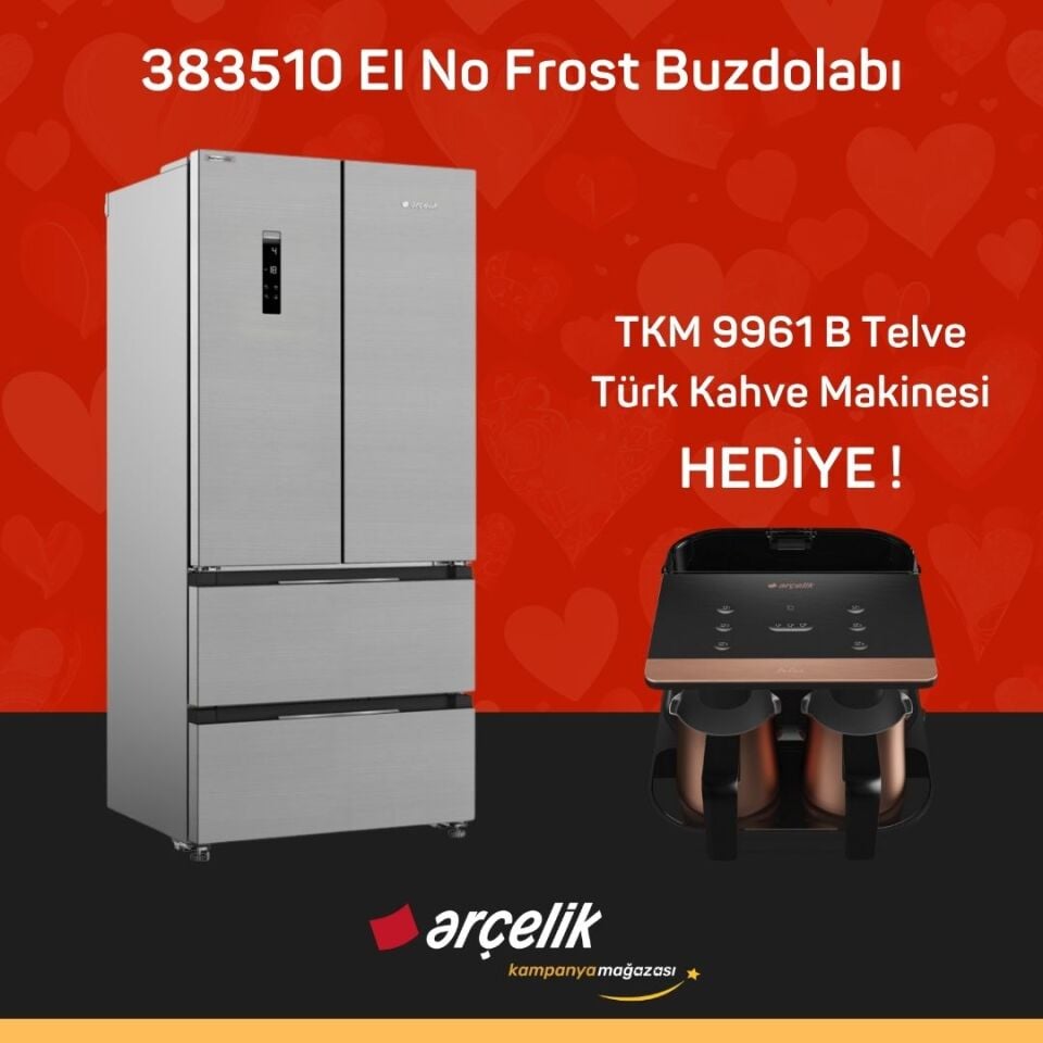 ARÇELİK 383510 EI Gardırop Tipi Buzdolabı