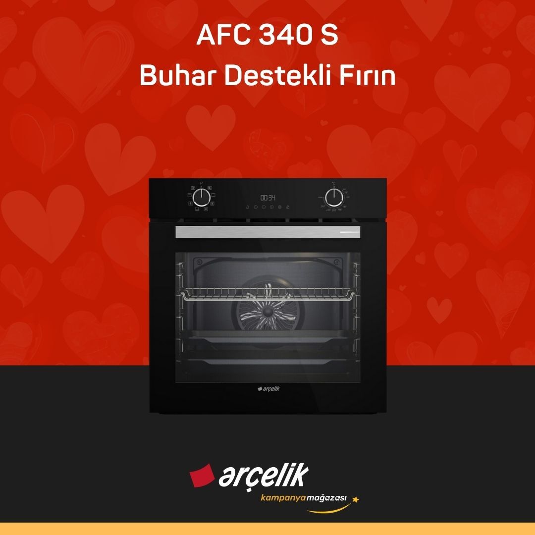 ARÇELİK AFC 340 S Buhar Destekli Fırın