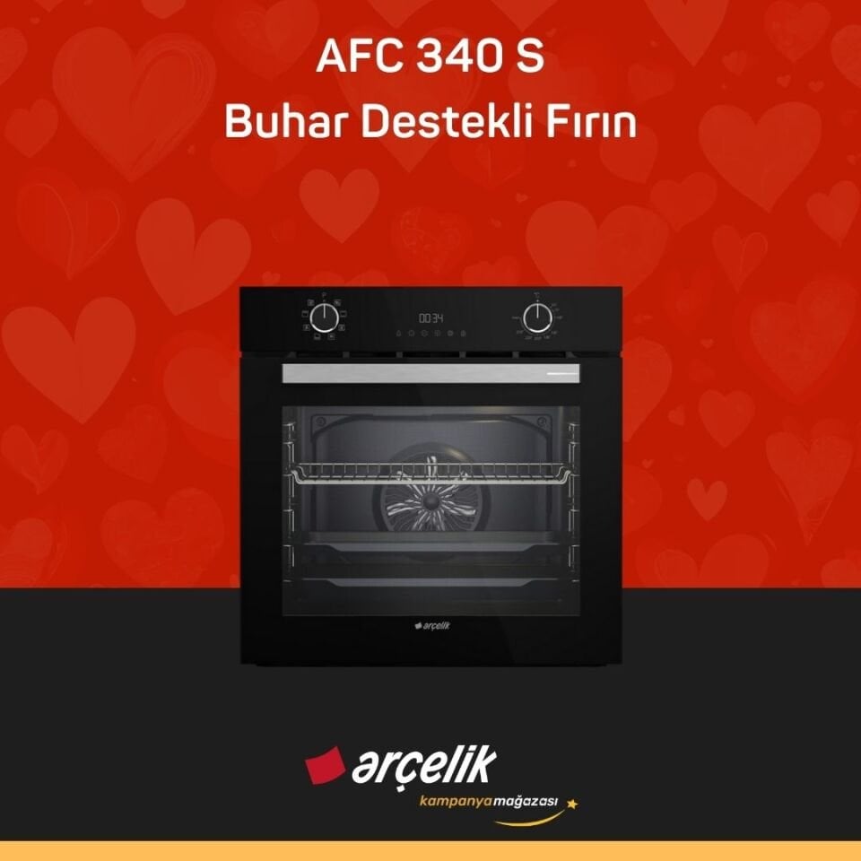 ARÇELİK AFC 340 S Buhar Destekli Fırın