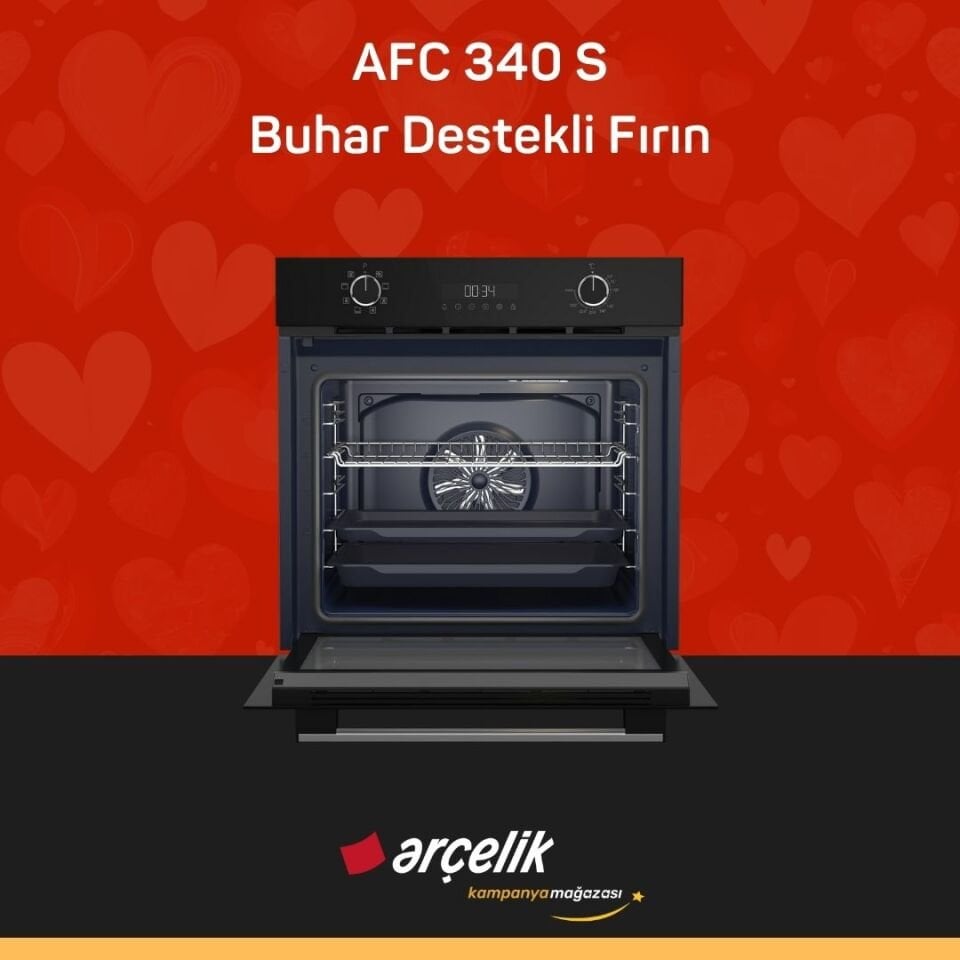 ARÇELİK AFC 340 S Buhar Destekli Fırın