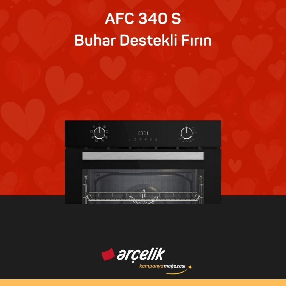 ARÇELİK AFC 340 S Buhar Destekli Fırın
