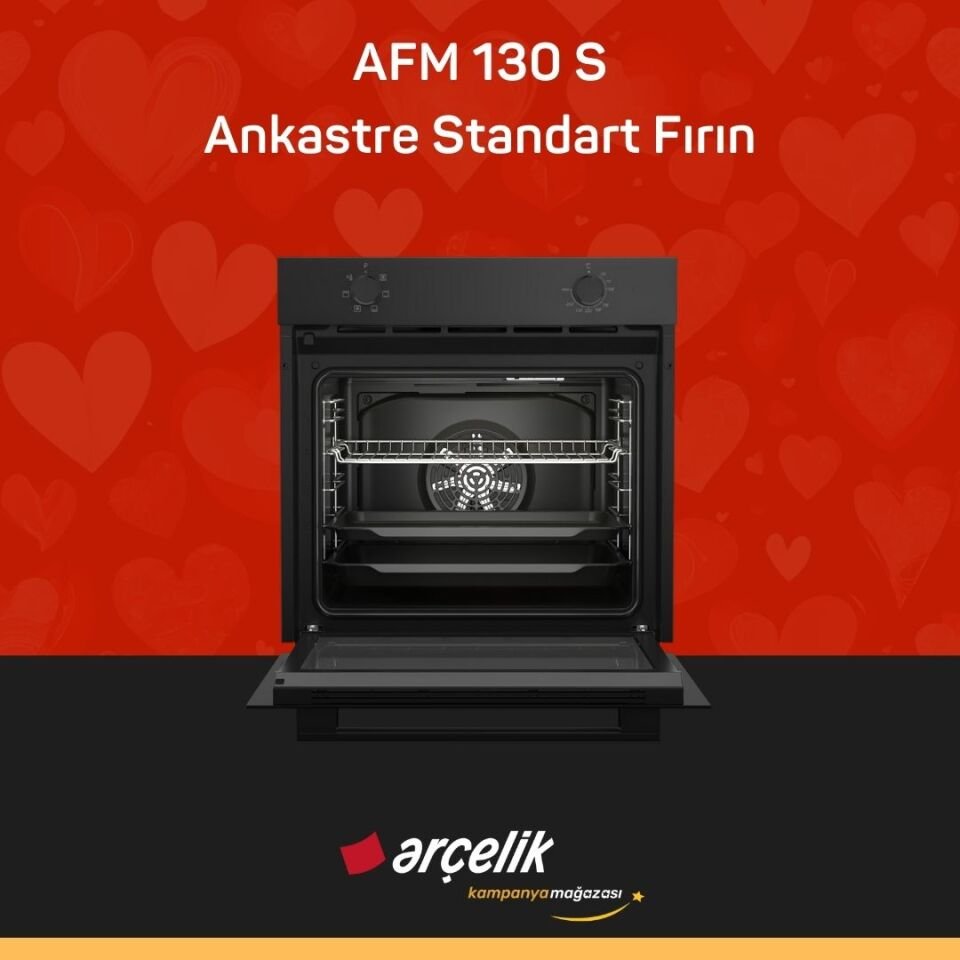 ARÇELİK AFM 130 S Fibona Serisi Ankastre Standart Fırın