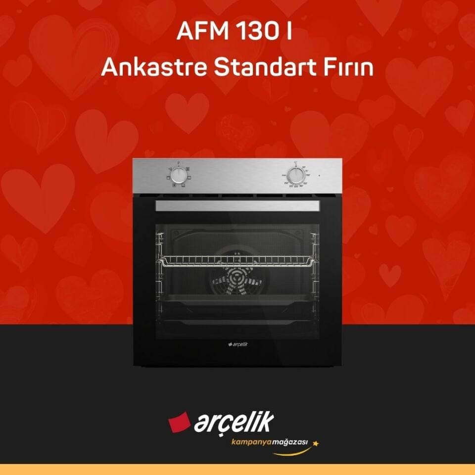 ARÇELİK AFM 130 I Fibona Serisi Ankastre Standart Fırın