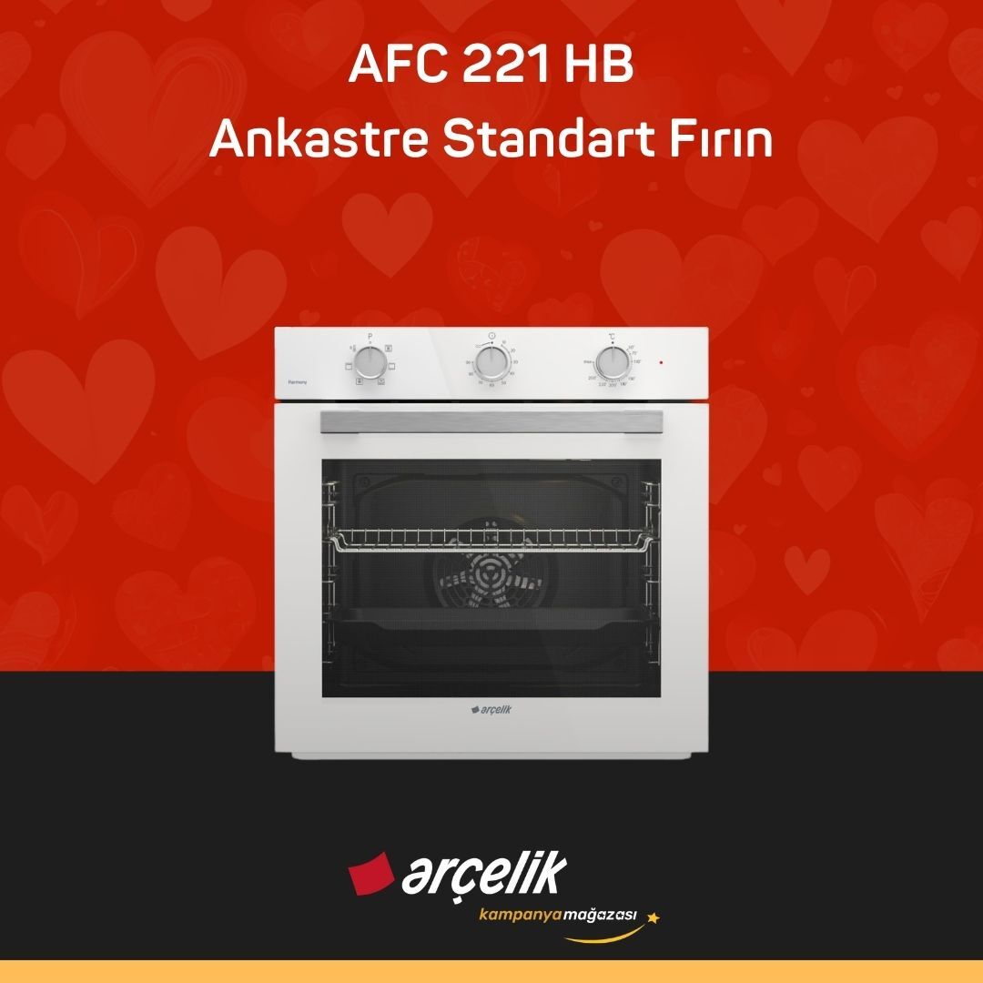 ARÇELİK AFC 221 HB Ankastre Standart Fırın