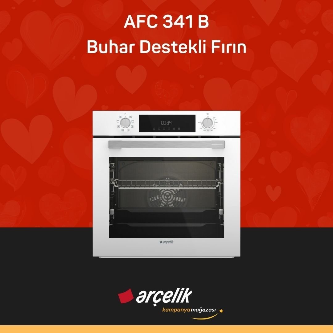 ARÇELİK AFC 341 B Buhar Destekli Fırın