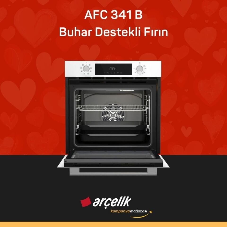 ARÇELİK AFC 341 B Buhar Destekli Fırın