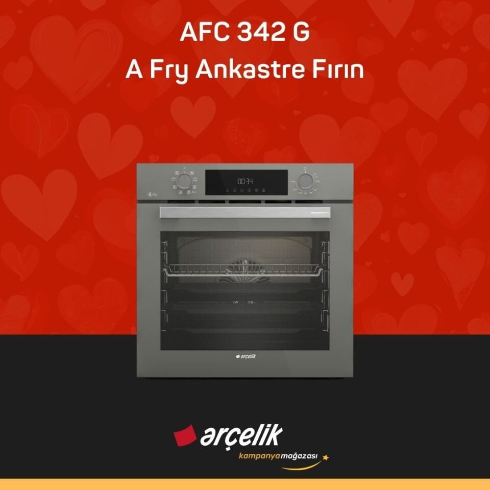 ARÇELİK AFC 342 G A Fry Ankastre Fırın