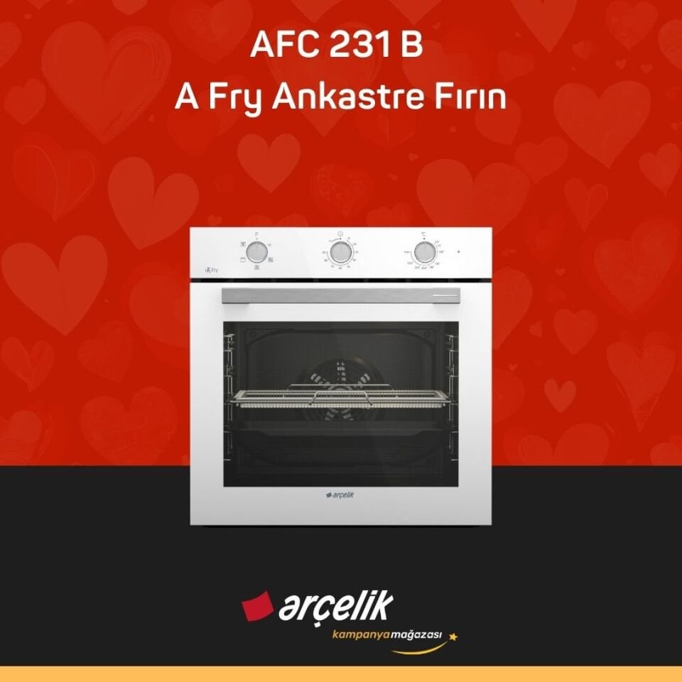 ARÇELİK AFC 231 B A Fry Ankastre Fırın