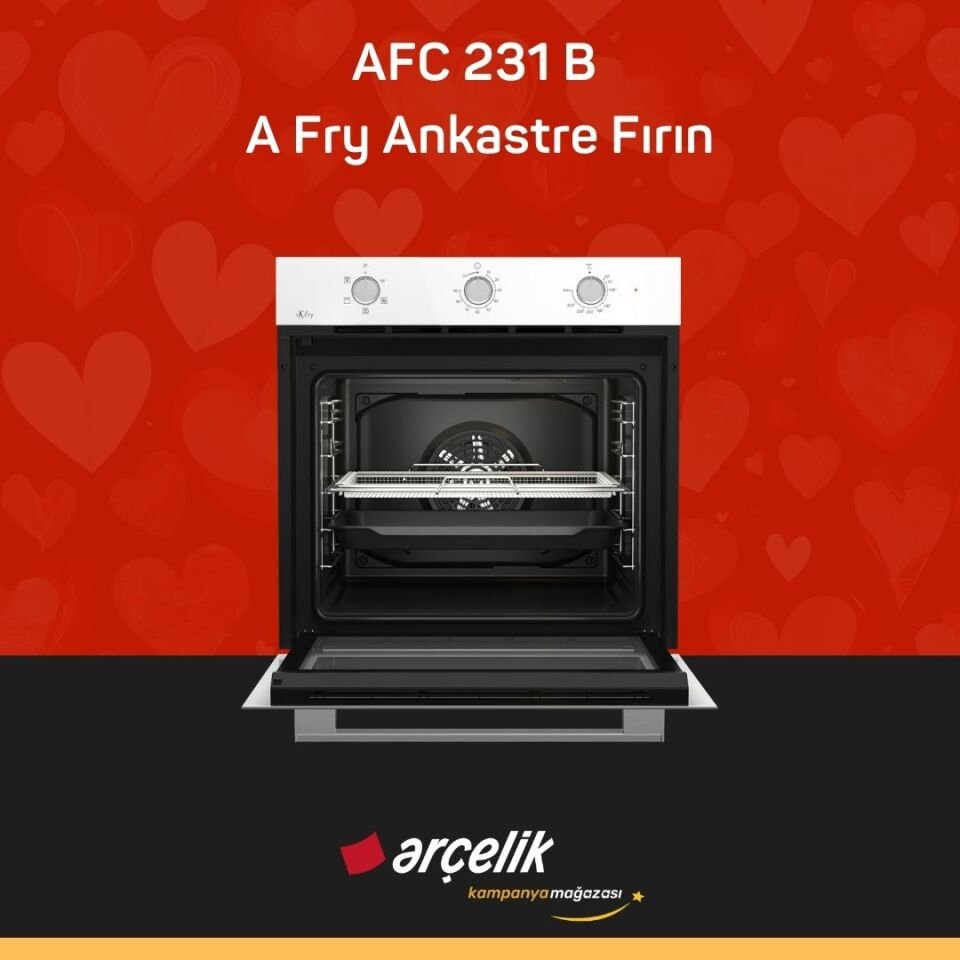 ARÇELİK AFC 231 B A Fry Ankastre Fırın