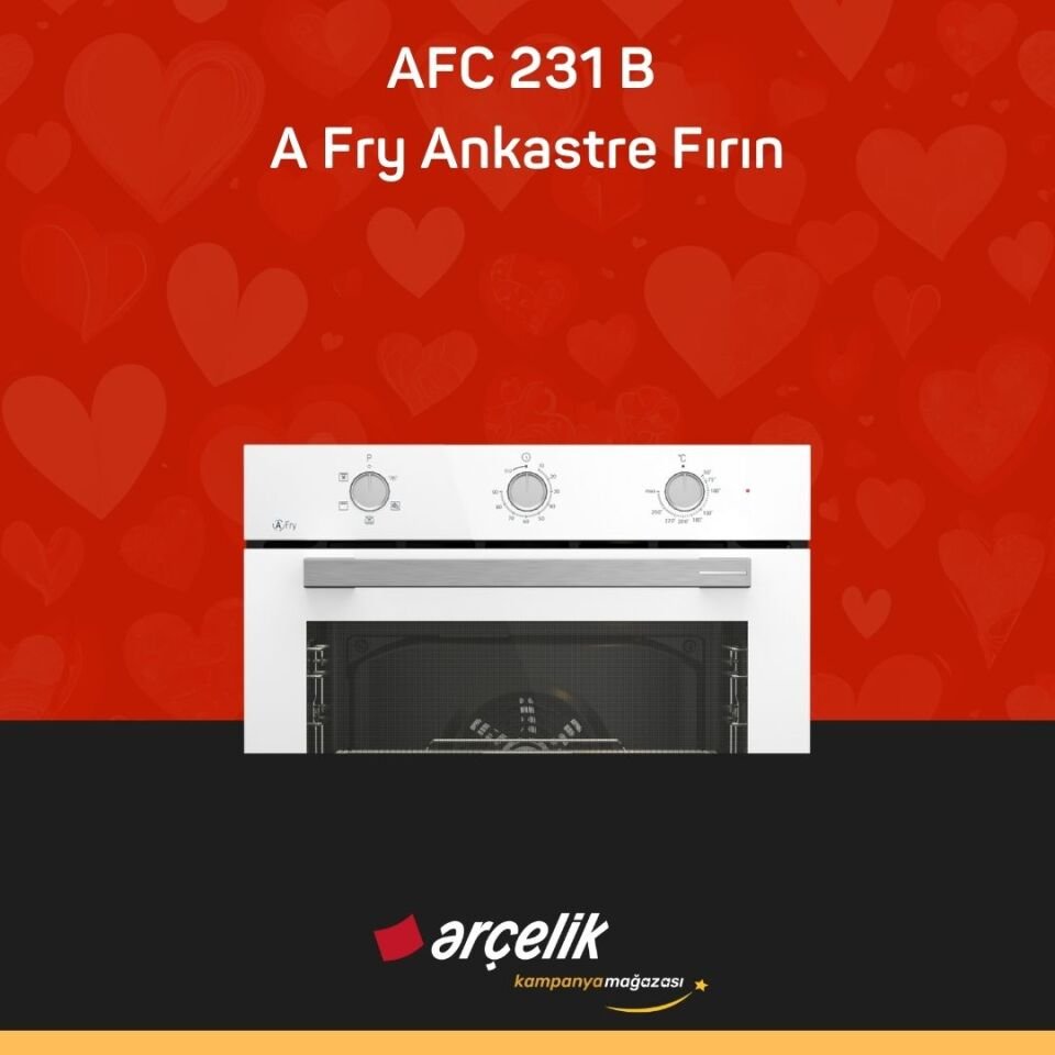 ARÇELİK AFC 231 B A Fry Ankastre Fırın