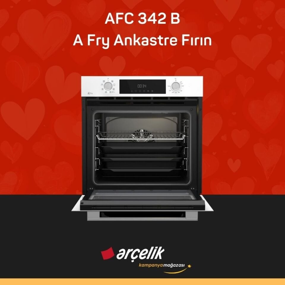 ARÇELİK AFC 342 B A Fry Ankastre Fırın