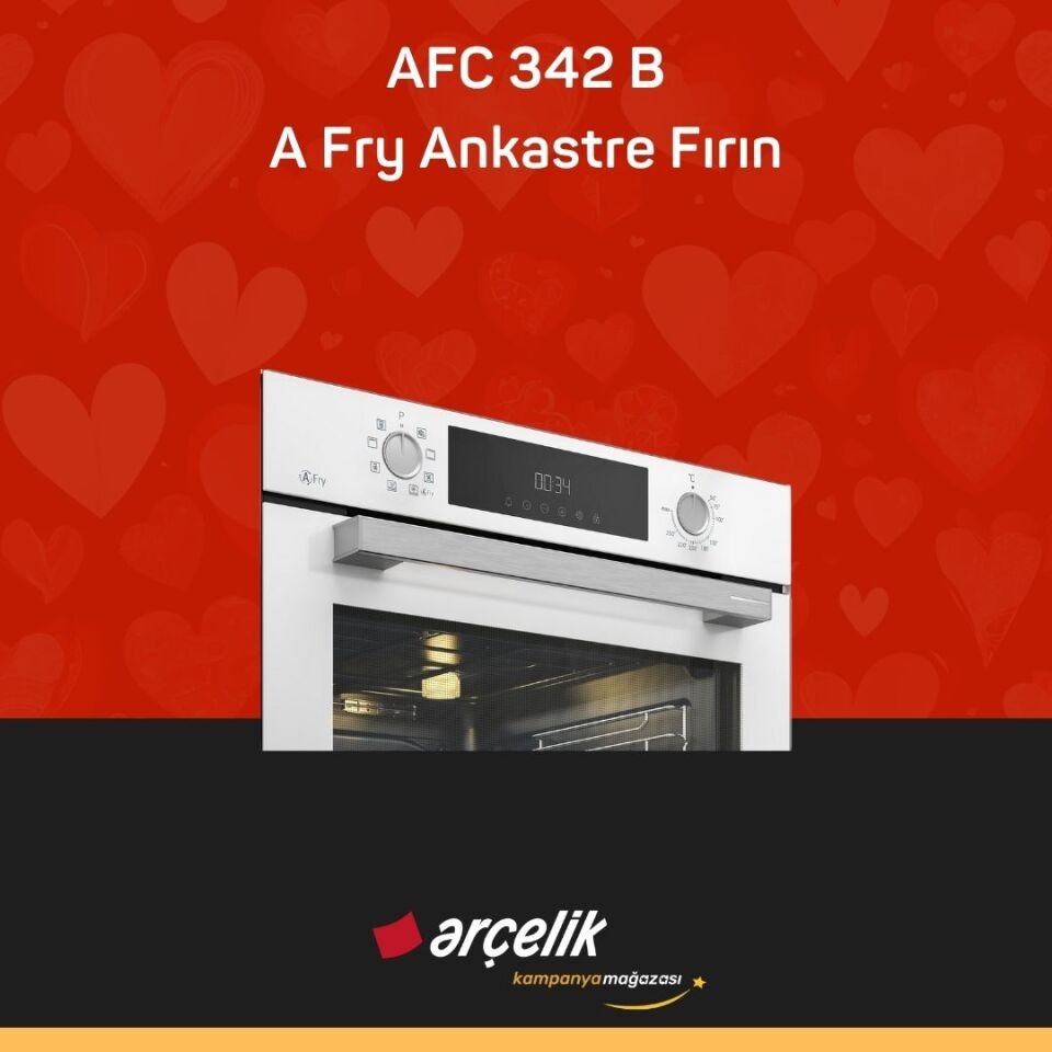 ARÇELİK AFC 342 B A Fry Ankastre Fırın