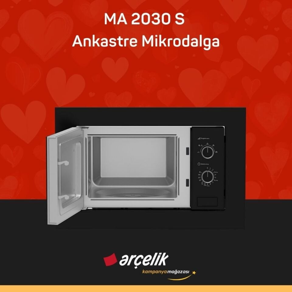 ARÇELİK MA 2030 S Ankastre Mikrodalga
