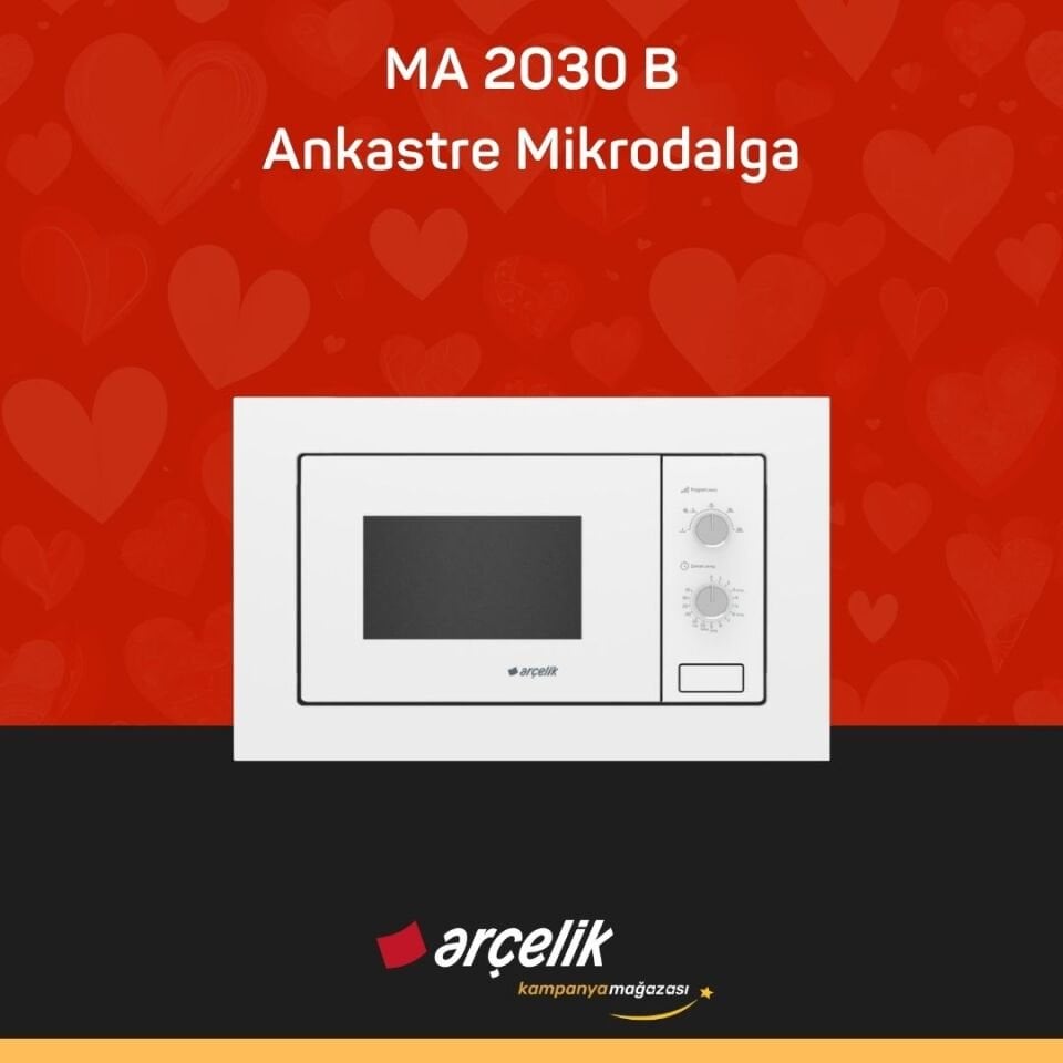 ARÇELİK MA 2030 B Ankastre Mikrodalga