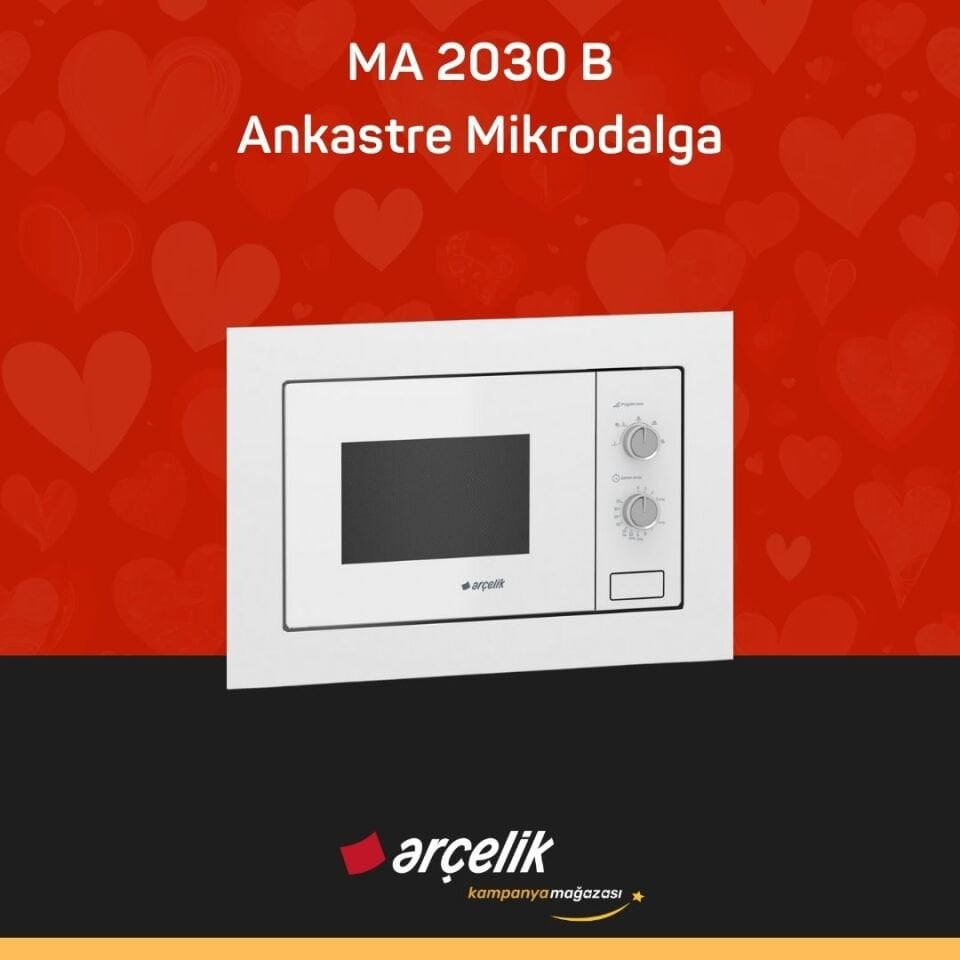 ARÇELİK MA 2030 B Ankastre Mikrodalga
