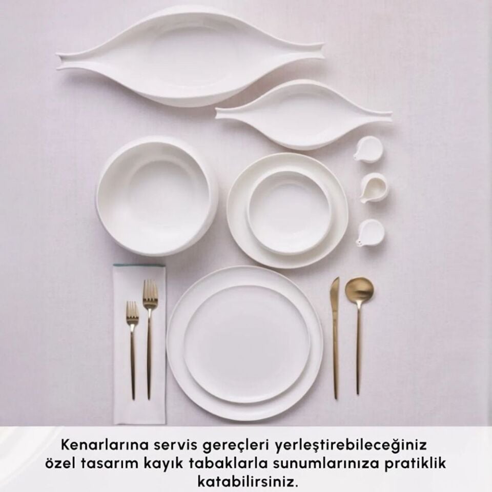 Karaca Earth Collection Clay 55 Parça 12 Kişilik Yemek Takımı