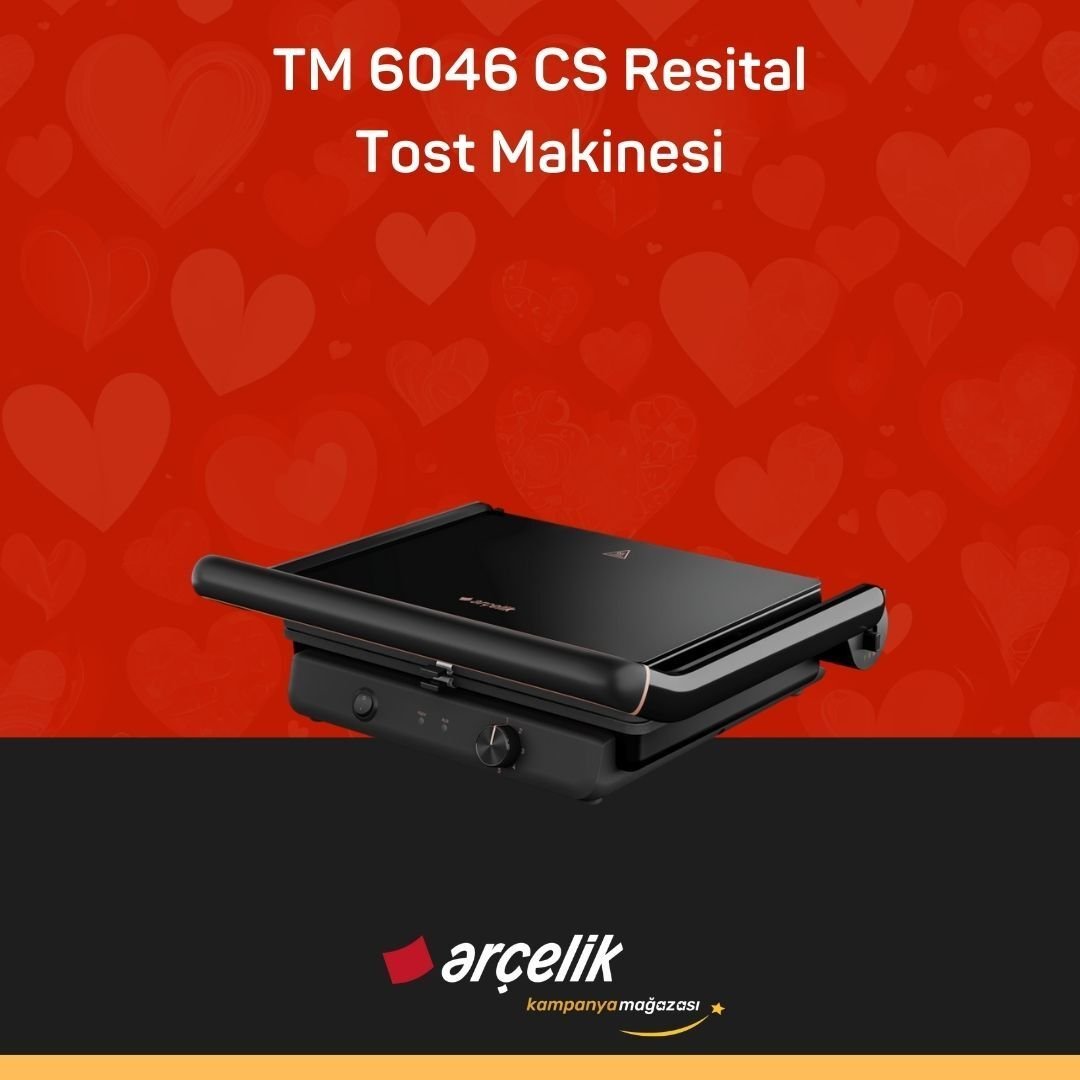 ARÇELİK TM 6046 CS Resital Tost Makinesi
