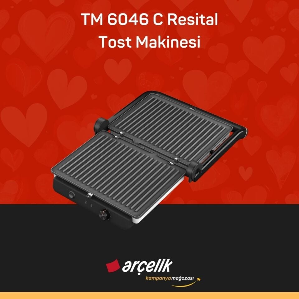 ARÇELİK TM 6046 C Resital Tost Makinesi