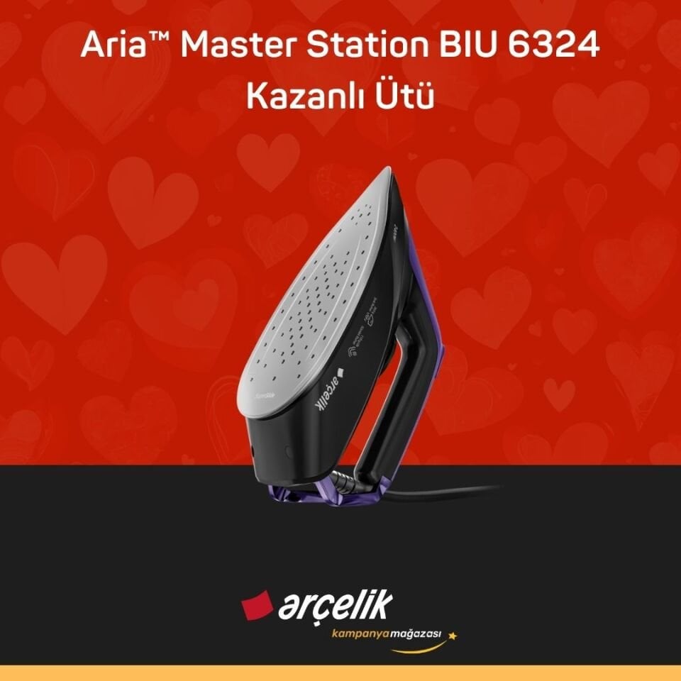 ARÇELİK Aria™ Master Station BIU 6324 Kazanlı Ütü